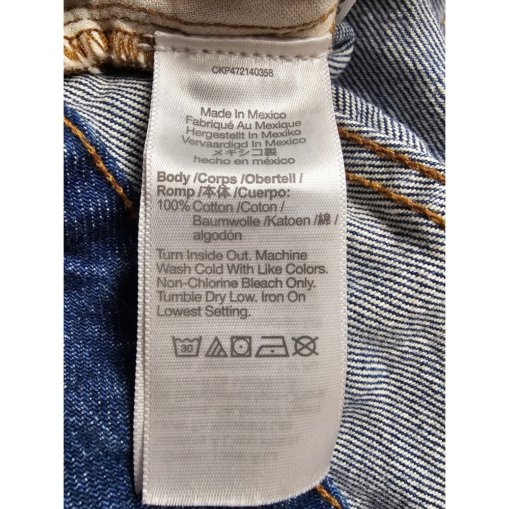 Madewell Relaxed Mid-Length Denim Shorts Medium Wash 16W DM6881 NJ561 - Picture 4 of 9